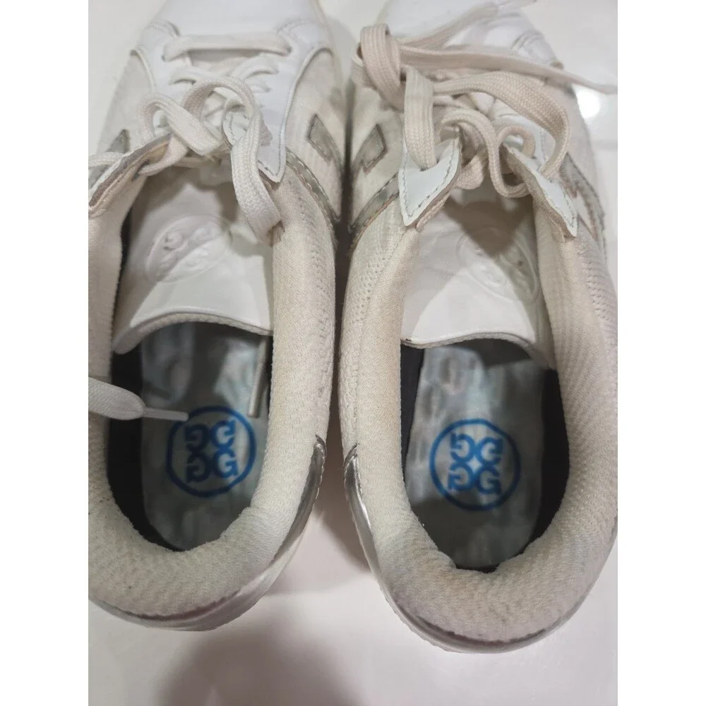 G/FORE Disruptor Quarter G Knit Womens White Size 9 Low Top Shoes G4LS22F21 SB9